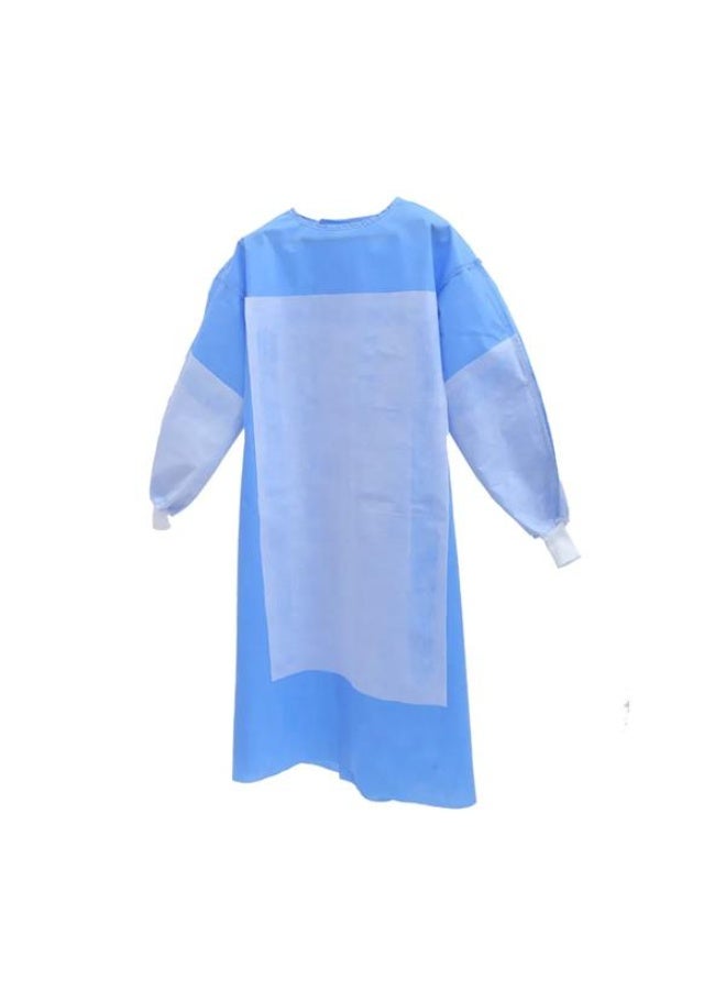 Clinevo Full Reinforced Surgical Gown XL - Sterile AAMI Level 3/4 Barrier Protection, Blue Disposable Isolation Gown for High-Risk Procedures - Image 1